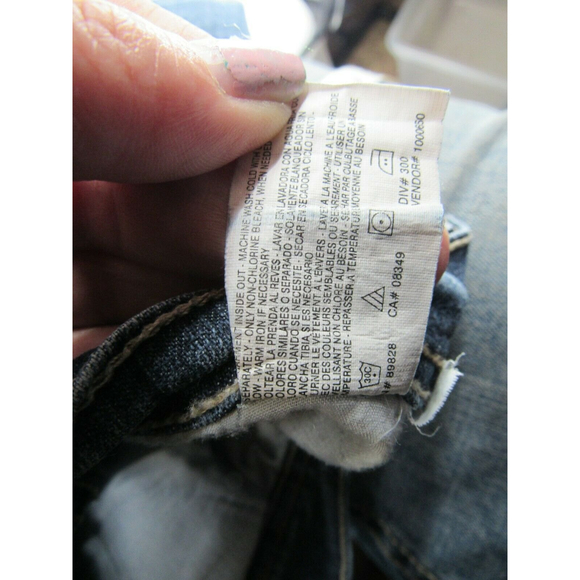 Gloria Vanderbilt Amanda Jeans Womens Size 8 Short Blue straight leg Mid Rise - Picture 7 of 10